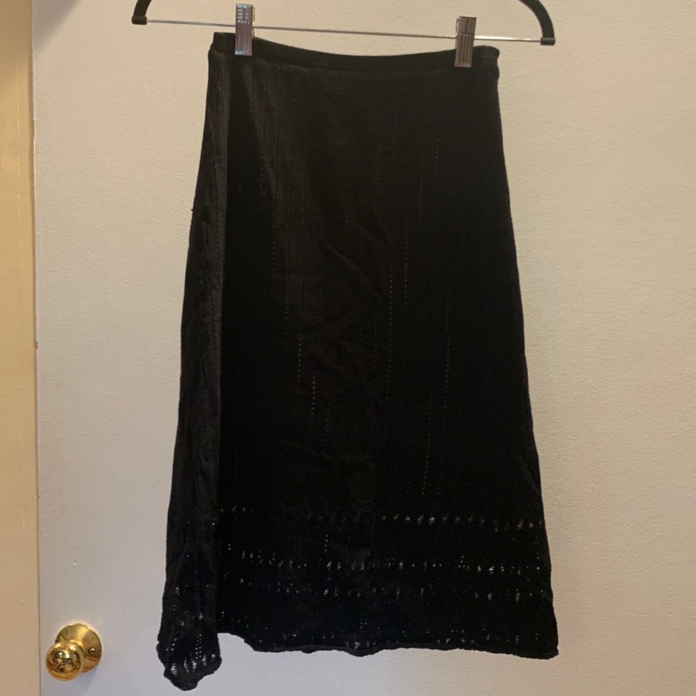 Honey Belle, S, black lace skirt